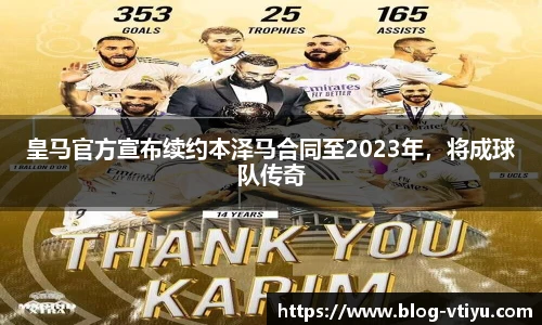 皇马官方宣布续约本泽马合同至2023年，将成球队传奇